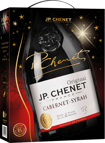 3000 ml box JP Chenet rött vin