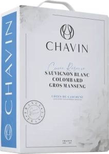 Bag in box vitt vin Chavin
Sauvignon Blanc Côtes de Gascogne, 2024
