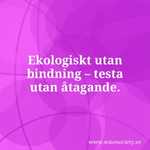 Ekologiskt utan bindning – testa utan åtagande.
