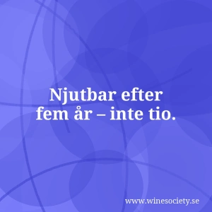 Njutbar efter fem år – inte tio.
