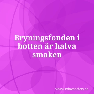 Bryningsfonden i botten är halva smaken