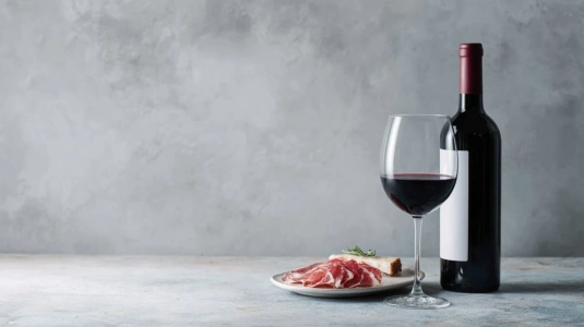 Château Haut-Rian Bordeaux merlot serverad till charkuterier