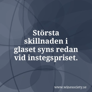 Största skillnaden i glaset syns redan vid instegspriset.